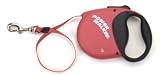 Power Walker Retractable Dog Leash, Red, 16' Large