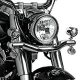 02-04 HONDA VTX1800C: SHOW CHROME MINI CONTOUR DRIVING LIGHT KIT by Show Chrome