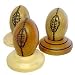 Small Wooden Rugby Ball