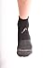 Incrediwear Active Socks – Quarter Socks and Athletic Socks for Men and Women (Black, Large)