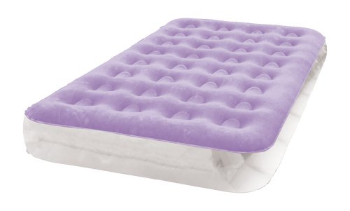 Aerobed Slumber Bed and Backpack Purple/Clear