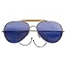Green Lenses Military Air Force Aviator Sunglasses