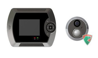 Türspion TS4000 Video Türspion Kamera mit Infrarot Bewegungsmelder Bild und Ton Speicher IKS Spion