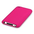APPLE IPOD TOUCH 4TH GENERATION SOFT SILICONE SKIN CASE - HOT PINK PART OF THE QUBITS ACCESSORIES RANGE