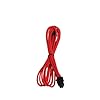 BitFenix Alchemy Multisleeve 45cm 6-Pin PCI-E Extension Cable - Red Sleeve/Black Connector (BFA-MSC-6PEG45RK-RP)