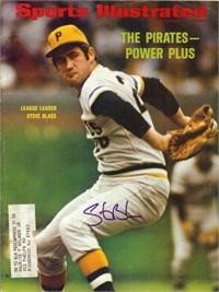 Steve Blass Autographed/Hand Signed Pittsburgh Pirates Sports Ilustrated Magazine