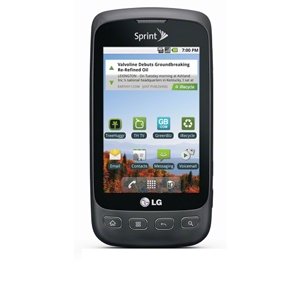 Lg Optimus S Android 2.2 Sprint Phone Grey