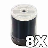 100 Taiyo Yuden/JVC 8X DVD-R 4.7GB Silver Thermal Lacquer