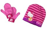 Pink Hello Kitty Toddler Winter Hat & Gloves