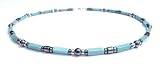 Men's Gemstone Necklaces In Sterling Silver, Beaded W/semi Precious Tu...