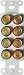 OEM SYSTEMS IWM-8BPG 5-Way Binding Posts (8 plugs)