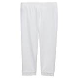 Girls' Xhilaration® Solid Lace Leggings - White