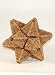 Seagrass Wrapped Metal Star Night Light Table Lamp