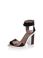 Bueno Sandalias de tacón (Negro)