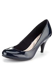 Stiletto High Heel Patent Court Shoes