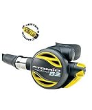 Atomic B2 Second Stage Octopus Hi-Viz Yellow for Scuba Dive Diving, 2nd Stage Octo, divers diving regulator Safe second w/ 36