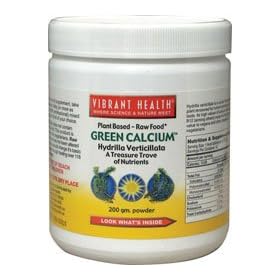 Vibrant Health Super Natural Calcium, Hydrilla Verticillata, 200-Grams