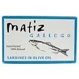 Matiz Gallego Sardines in Olive Oil 4.2 oz.