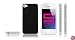 KATINKAS 6006986 Hard Cover Case for Apple iPhone 4 - Casino - 1 Pack - Retail Packaging - Black
