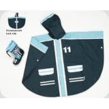 Playshoes Regen-Cape Fußball 401761 (original 900) Größe 128