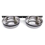 PetSafe Healthy Pet Kennel Station Mounted Kennel Dog Bowls