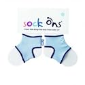 Sock Ons - 0-6 months - Colour BABY BLUE