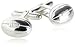 Sterling Silver Rugby Cufflinks by Cuff-Daddy