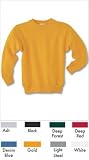 Hanes ComfortBlend Youth Crew 7.8 oz P360, Dark Chocolate, S
