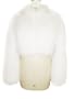 16" White Fox Bolero w/Round Collar USA Made