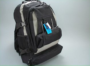 【売れてます】VIAGGIO多機能ディバック/　黒色 アウトドアにも最適