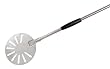 Paderno World Cuisine 9-Inch Diameter Slotted Stainless-Steel Pizza Peel, 59-Inch Long Handle