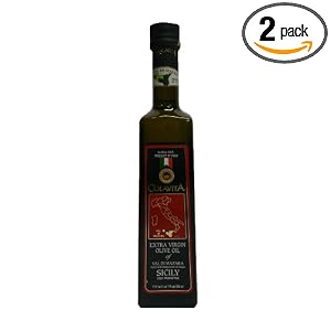 Colavita Extra Virgin Olive Oil Of Valli Trapanesi, 17-Ounce Bottle (Pack of 2) by Colavita