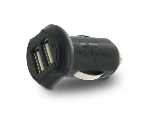 iGo Dual USB Fast Charge Micro Car Charger