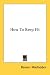 Book How To Keep Fit