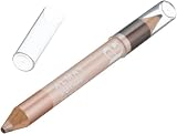 Almay Bright Eyes Liner/Highlighter Duo For Light/Medium Skin Tones, Dark Chocolate & Shell, 0.08-Ounce Pencils (Pack of 2)