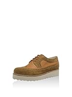 Virus Zapatos de cordones (Marrón)