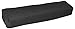 YogaAccessories Pranayama Cotton Yoga Bolster, Black
