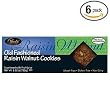 Gluten Free Old Fashioned Raisin Walnut Cookies, 6.52 oz (185 g)