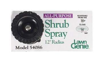Lawn Genie Adjustable Pop- Up Shrub Sprinkler (54086)