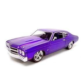 1970 CHEVY CHEVELLE SS PURPLE CLASSIC 1:18 MODEL