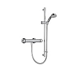 2.1630.001 Mira Coda Exposed Mixer Shower in All Chrome