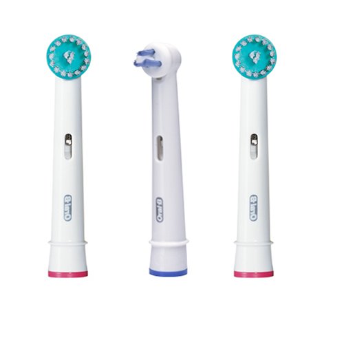 City Travel Guides Discounted  Körperpflege & Bad : Braun Oral-B Aufsteckbürsten Ortho Care Essentials Kit 3er (für alle rotierenden Zahnbürsten von Oral-B)