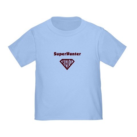  Personalized SuperHunter Hunter Superman Hero Baby Infant Toddler Kids Shirt - Birthday and Christmas Collection