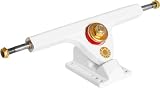 Caliber Forty-Four 10/44ø White W/Gold Skateboard Trucks (Set Of 2)