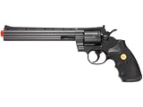 TSD/UHC Sports Model 141B Gas Airsoft Revolver - Black w/ 8 Barrel