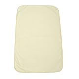 安心四隅ゴム付きベビーパイル防水シーツ 70×120cm クリーム BU-202