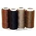 Doctored Locks Original Thin Weaving Thread for Hair Extensions Dk Brown