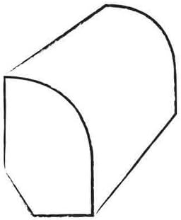 Base Shoe Vertical Grain in Natural