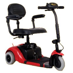 Golden Technologies Buzzaround Scooter 3-Wheel: Body Color - Blue