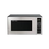 Sharp R-530ES 2-Cubic-Foot 1200-Watt Microwave, Stainless Steel and Black